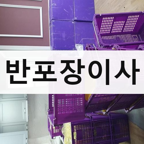 분당구 반포장이사 포장이사