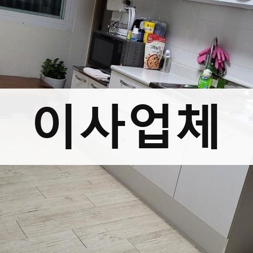 경기 동남부(성남·광주·이천) 이사업체 반포장이사